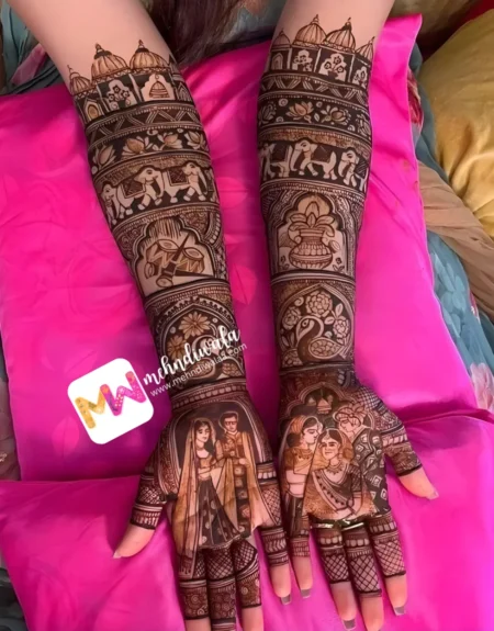 bridal-mehendi design