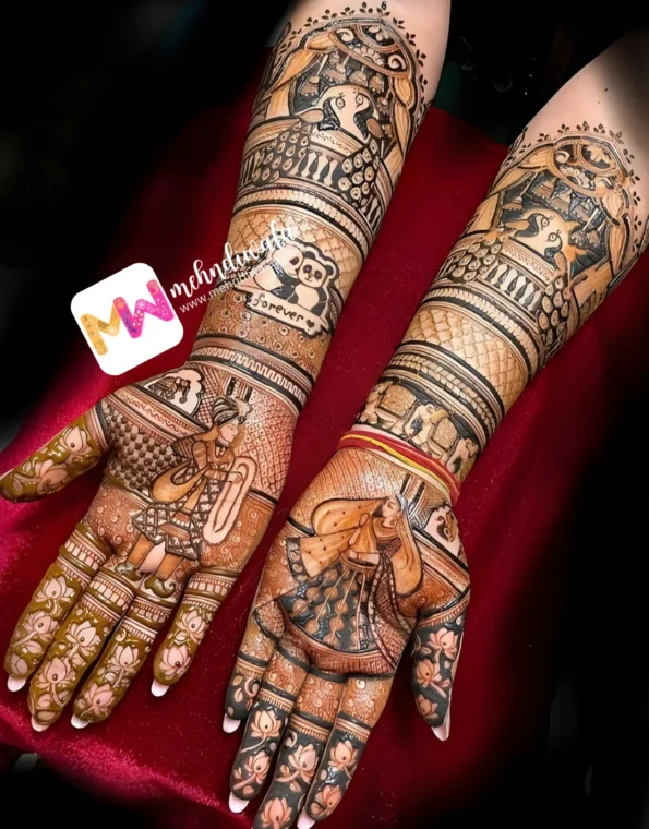 bridal-mehendi design