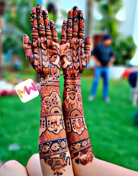 bridal-mehendi design