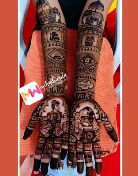 bridal-mehendi design