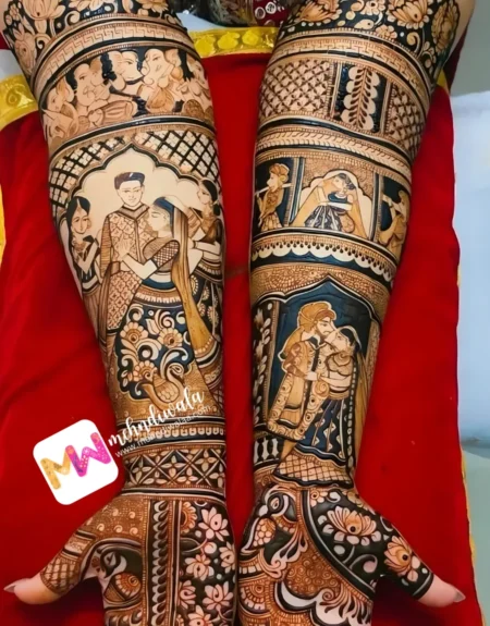 bridal-mehendi design