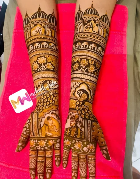 bridal-mehendi design