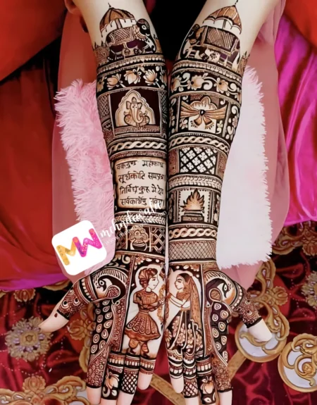 bridal-mehendi design