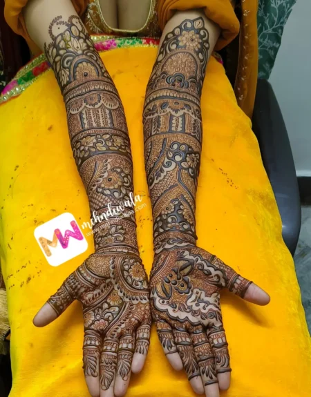 bridal-mehendi design