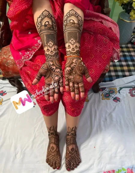 bridal-mehendi design