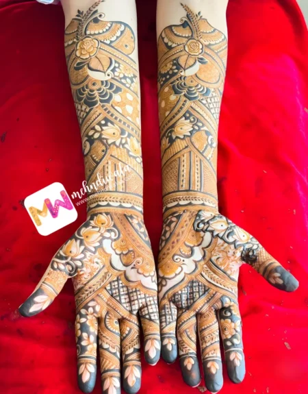 engagement-mehndi design