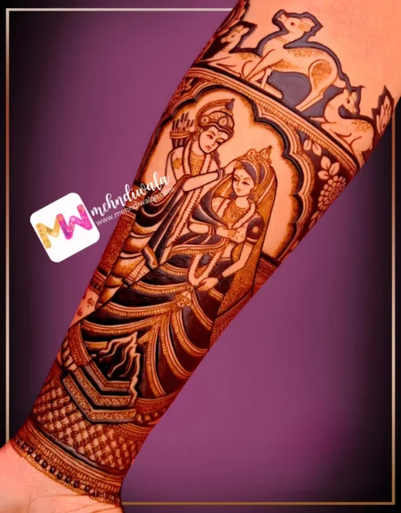 bridal-mehndi design