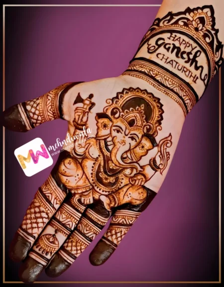 figure-ganesha-puja-functions-mehndi design