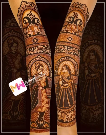 anniversary-functions-mehndi design