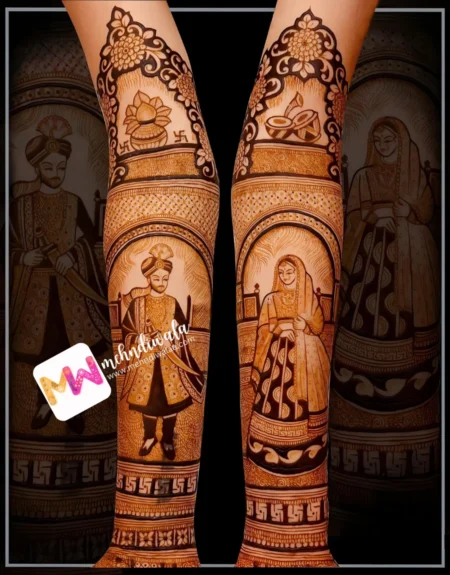 engagement-anniversary-mehndi design
