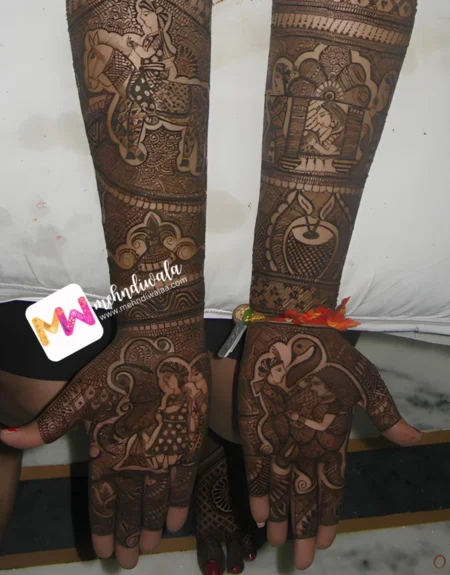 rajasthani-figure-bridegroom-dolly-horse-kalash-dhol-shehnai-birthday-mehendi design