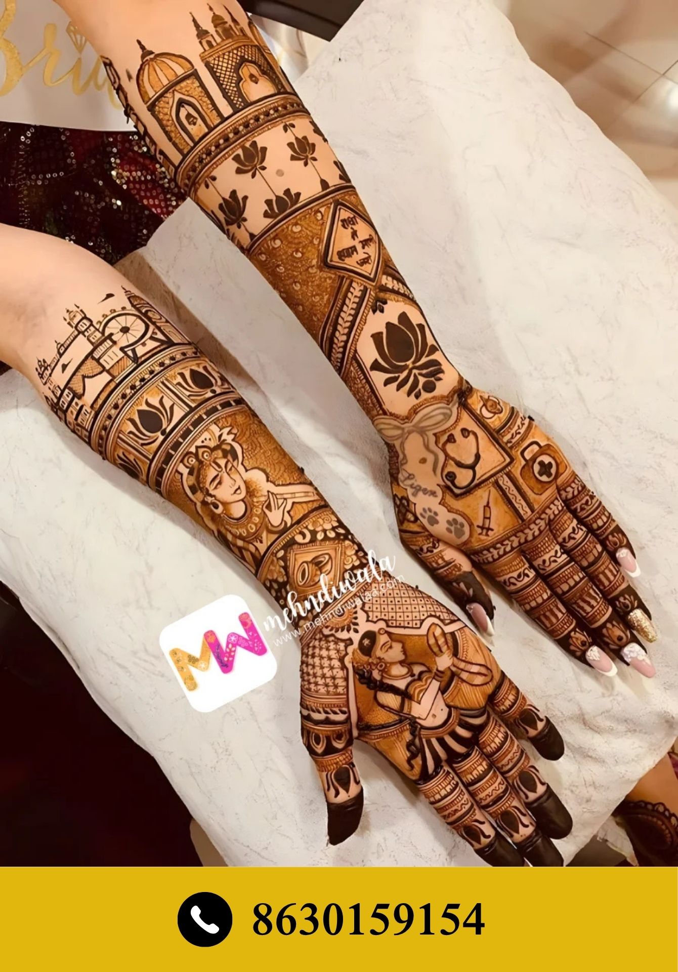 best mehndi design in east delhi