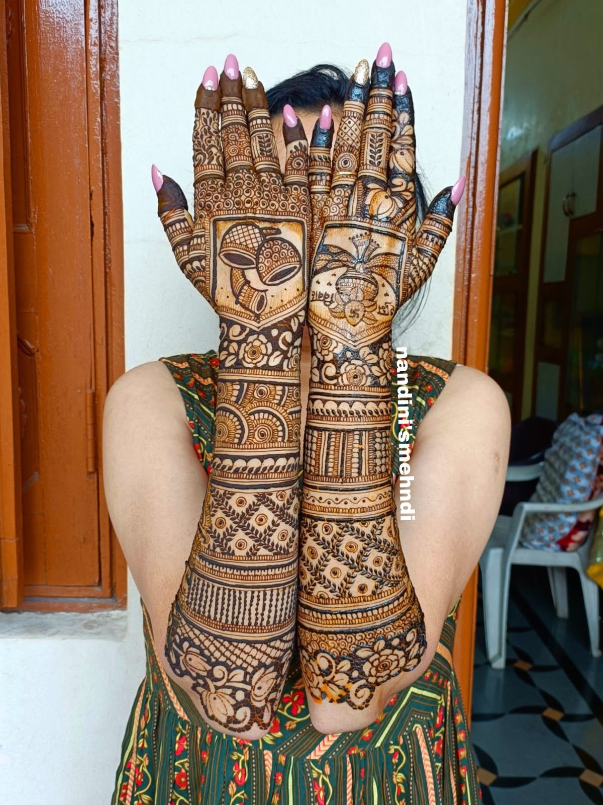 best bridal mehndi design