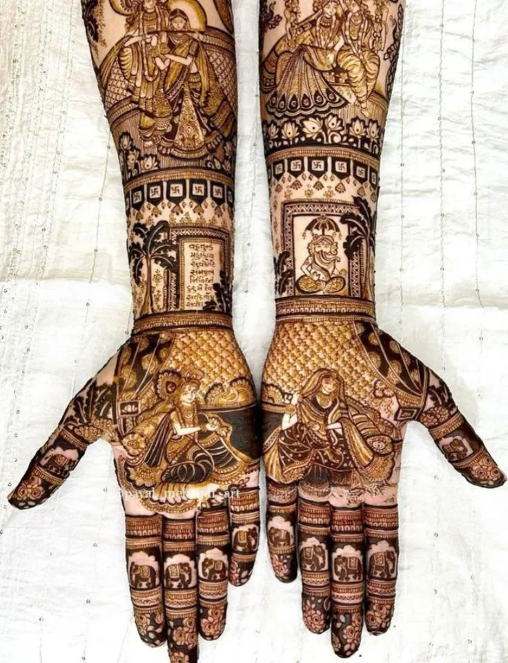 Best Foot Mehandi Artist in IP Extension