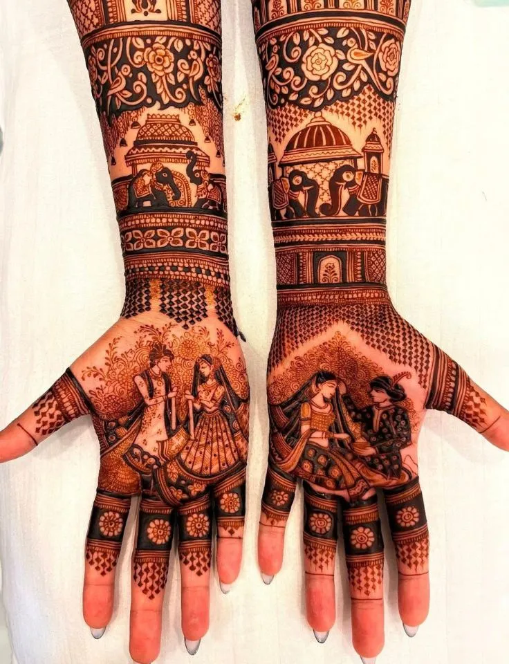 Best Traditional Mehandi Artist in IP Extension