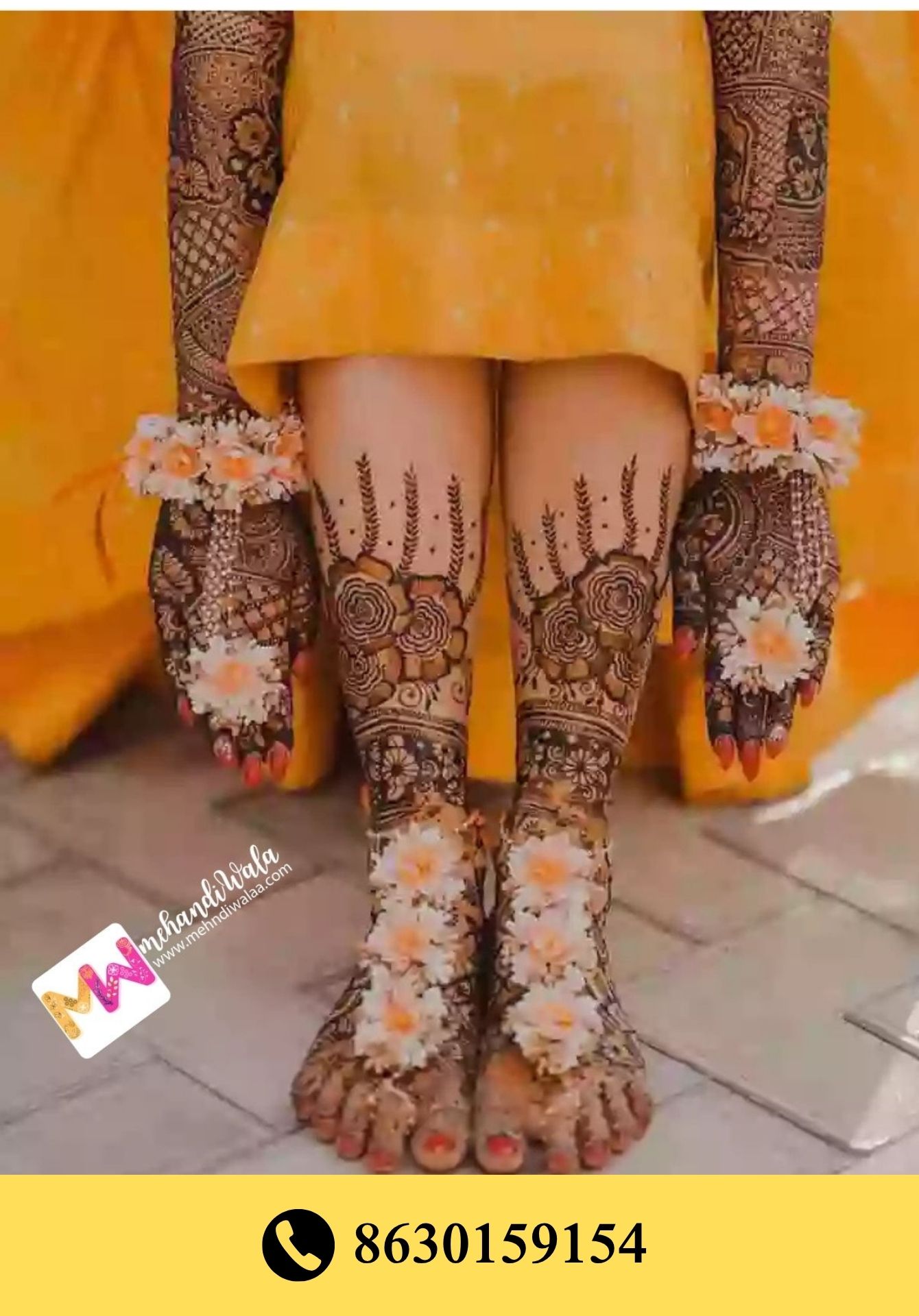 EAST DELHI MEHNDI DESIGN HAND AND FOOT