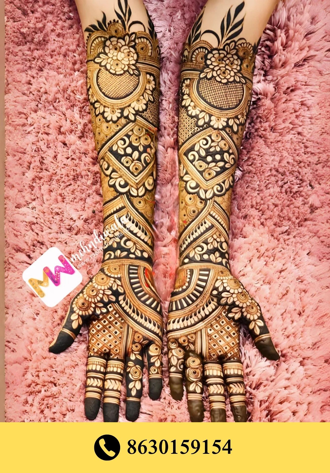 BEST MEHNDI DESIGN LOOK