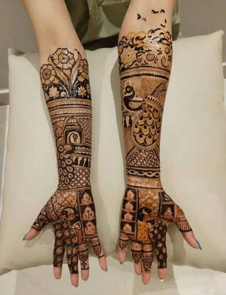 viral mehndi designs from mayur vihar